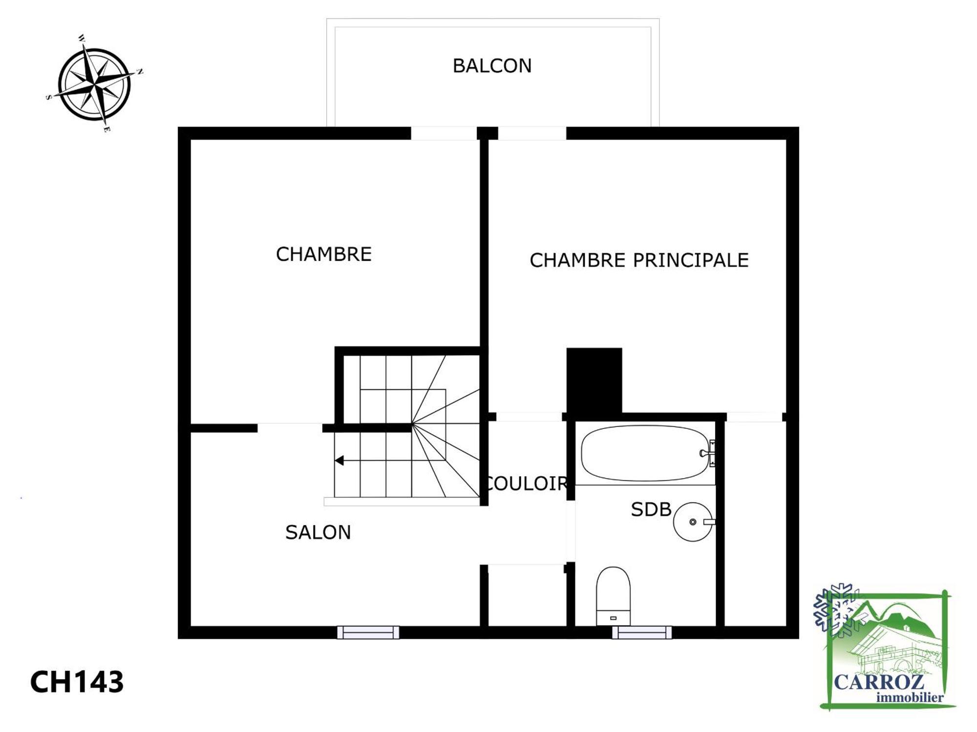 Vila Ch143 - Chalet Cosy 6 Personnes Les Carroz d'Araches Exteriér fotografie